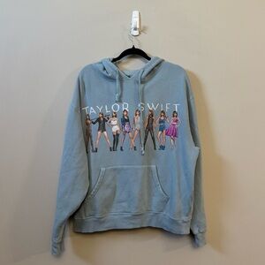 Taylor Swift “Taylor’s Version” 1989 Eras blue pullover hoodie